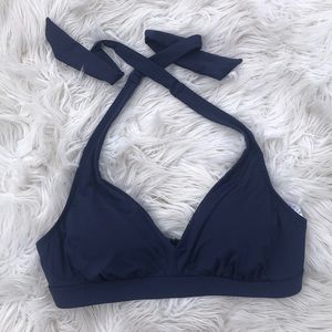 V-Neck Halter Bikini Top sz. 10
